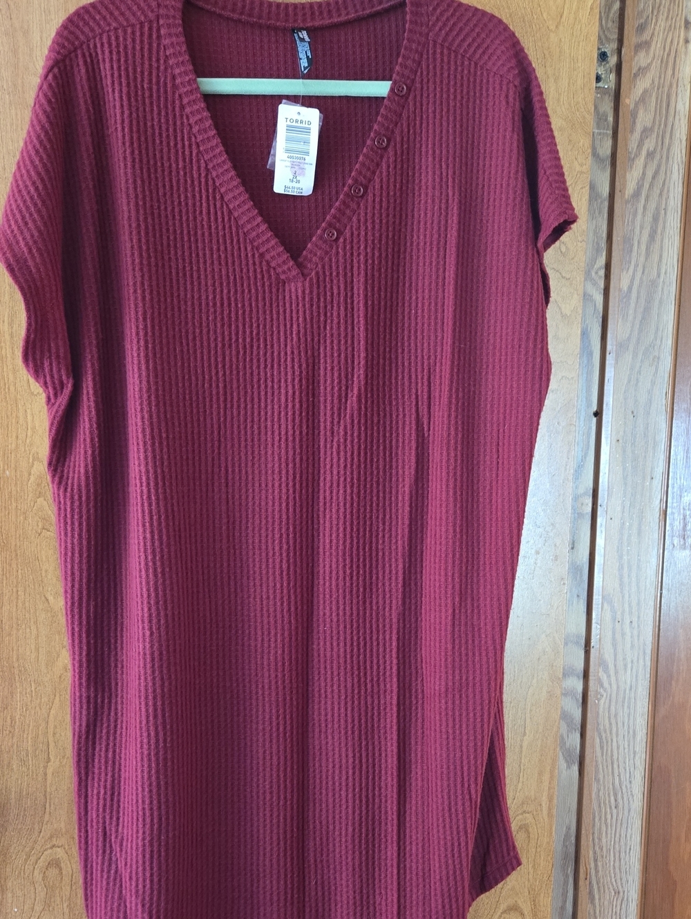 Torrid Waffle Lounge Gown